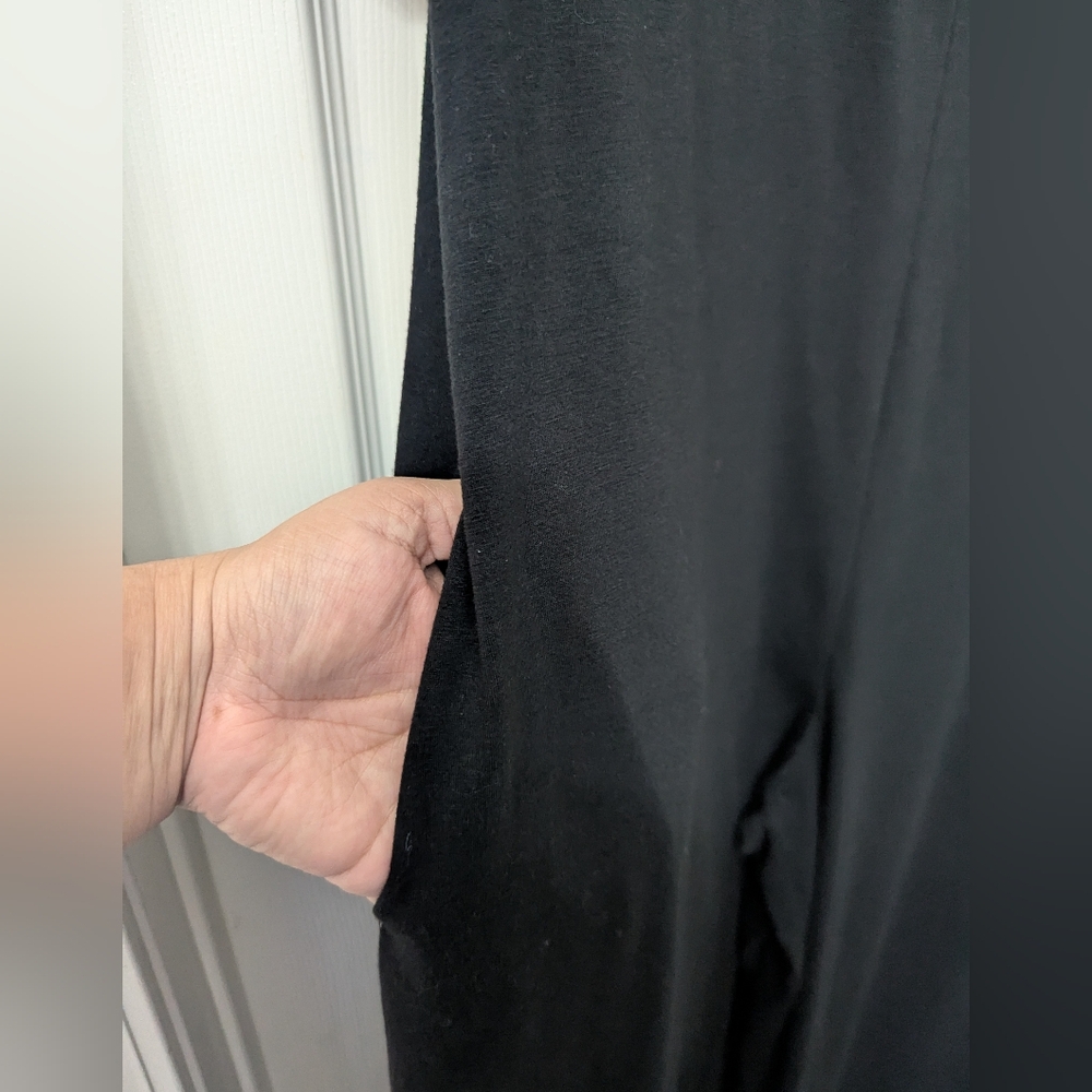 Casual Black Jumpsuit 2XL - Picture 5 of 6